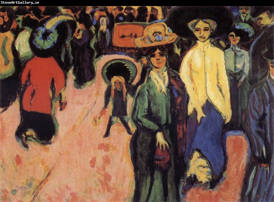 Ernst Ludwig Kirchner The Street